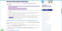 Personas exentas de pagar medicamentos en España. Prof. Ingeniero Informático Eduardo Rojo Sánchez