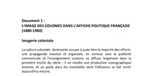 Séance 5: Clichés de la propagande pendant l’empire colonial français. DOC1 Les représentations des colonies dans les affiches politiques françaises.
