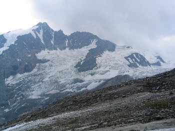 Nacimiento del Glaciar Glossglockner