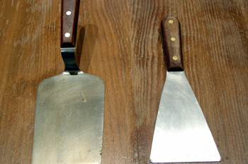 Espátula para plancha