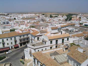 Vista parcial de Carmona, Sevilla, Andalucía
