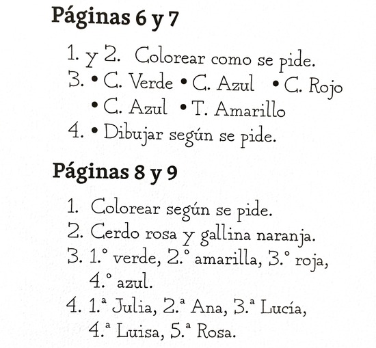 RAZONAMIENTO corrección páginas 6 a 9