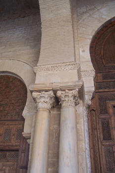 Detalle, Gran Mezquita de Kairouan, Túnez