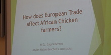 Nuevas metodologías para la enseñanza de Europa:¡Esto no va de tratados! 9 Junio. Edgars Berzins