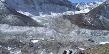 Glaciar pedregoso del Khumbu