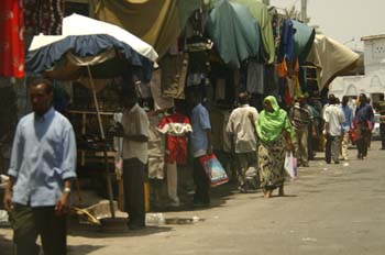 Mercado, Rep. de Djibouti, áfrica