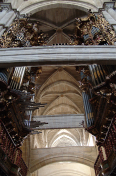 órganos de la Catedral de Tuy, Pontevedra, Galicia