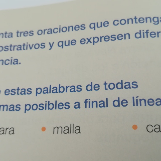 EJERCICIOS DE LENGUA 25 DE MARZO2