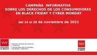 Derechos de los consumidores en Black Friday y Cyber Monday. 