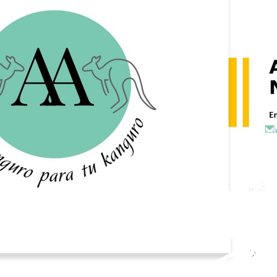 UN KANGURO PARA MI KANGURO LOGO