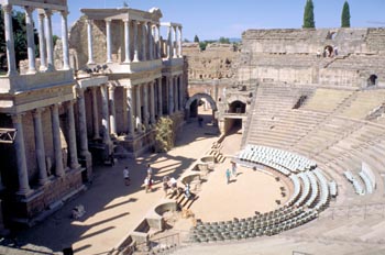 Teatro romano - Mérida, Badajoz