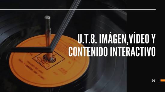 Imagen, video y contenido interactivo
