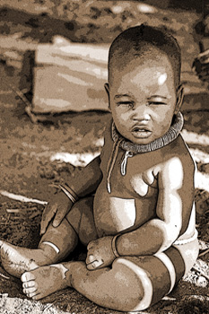 Niño Himba, Namibia