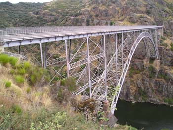 Vista parcial del Puente Pino, Zamora, Castilla y León