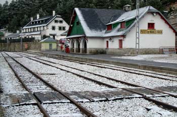 Estación de ferrocarril, Puerto de Navacerrada, Madrid