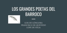 LOS GRANDES POETAS DE BARROCO