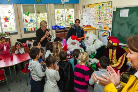 Los RRMM y Papá Noel en INF 5A 50