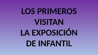 1º VISITA EXPOSICIÓN INFANTIL. CEIP PINOCHO 2017/18
