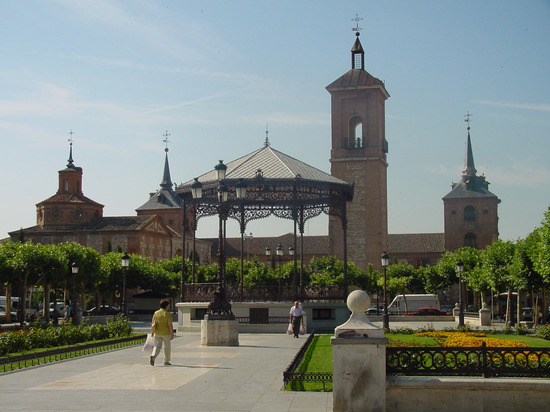 Plaza de Cervantes en Alcalá de Henares