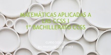 Matemáticas Aplicadas a CCSS I. IES Profesor Julio Pérez