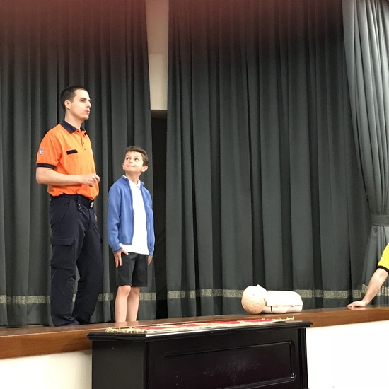 VIsita del SAMUR 4º EP 11