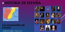 Colonizadores y  dinastías Españolas. 5º/6ª Primaria. Jarama de Rivas.