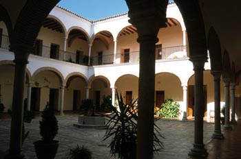 Patio interior del Ayuntamiento - Zafra, Badajoz