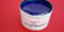 Bote tinta pantone process blue