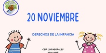 20 NOVIEMBRE DERECHOS DE LA INFANCIA