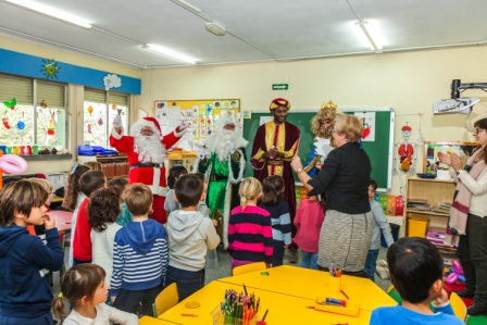 Los RRMM y Papá Noel en INF 5A 36