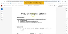 Primeros pasos para crear el modelo físico en Developer
