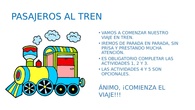 PASAJEROS AL TREN