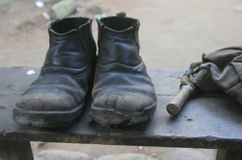 Botas de trabajo, Quilombo, Sao Paulo, Brasil