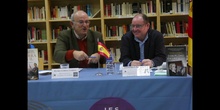 VISITA DE PEDRO CORRAL, 17 DE ENERO DE 2020, AL IES LAS MUSAS