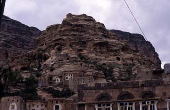 Edificaciones en Shibam, Yemen