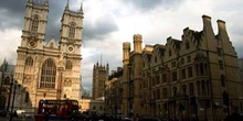 Fachada de la Abadía de Westminster, Londres