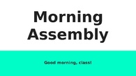 morning assembly