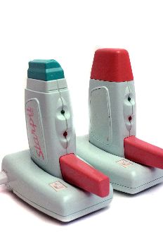 Pistola con bases conectadas