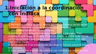 Iniciación a la coordinación con indiaca