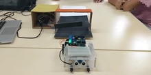 Interacción robot-barrera automática (IES RAYUELA 4ºESO)