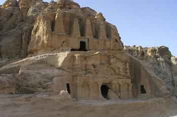 Restos arqueológicos, Petra, Jordania