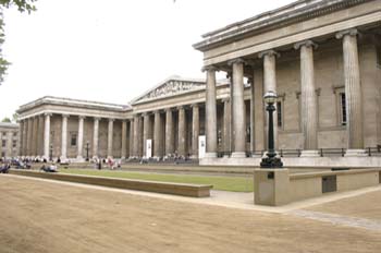 Exterior del British Museum, Londres