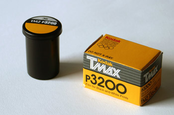 Película T-max 3200 asa Kodak