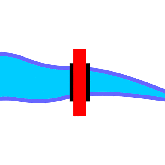 Dique o presa con carretera