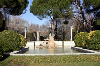 Jardines de Cecilio Rodríguez en el Parque del Retiro, Madrid