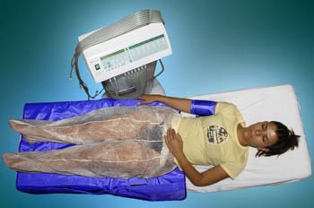 Presoterapia: toma de tensión arterial