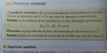2ºM PRODUCTO VECTORIAL