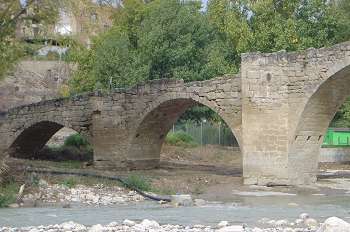 Segundo y tercer ojo del puente, Huesca