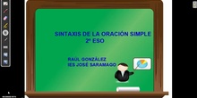Vídeo explicativo sobre la oración simple