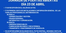 23 DE ABRIL DE 2026 PUERTAS ABIERTAS I..E.S. LUIS VIVES(LEGANÉS)